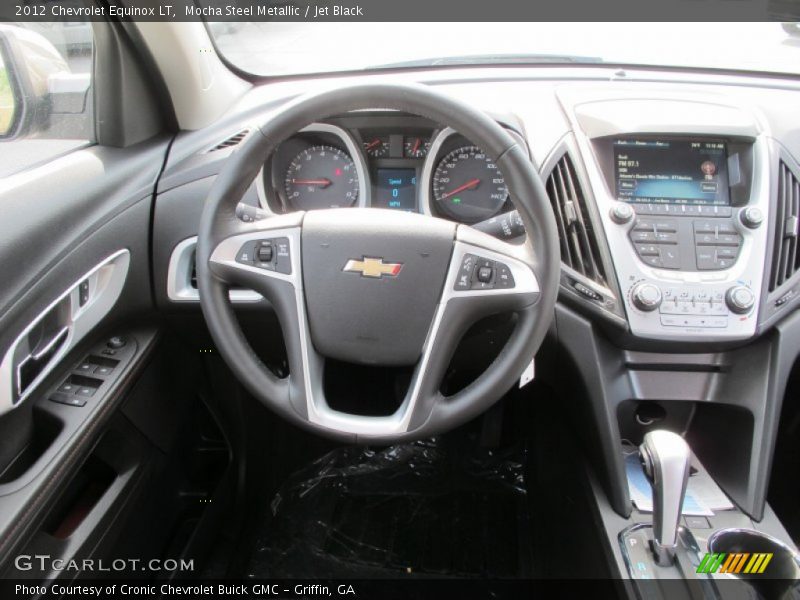 Mocha Steel Metallic / Jet Black 2012 Chevrolet Equinox LT