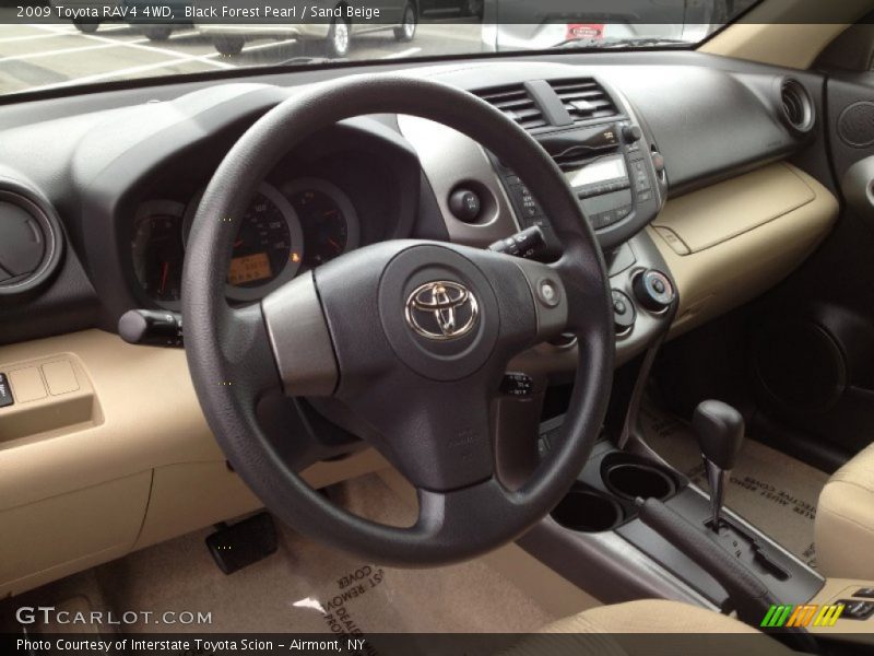 Black Forest Pearl / Sand Beige 2009 Toyota RAV4 4WD