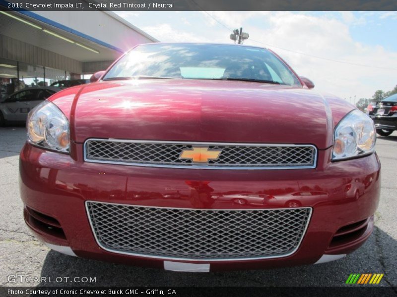 Crystal Red Tintcoat / Neutral 2012 Chevrolet Impala LT
