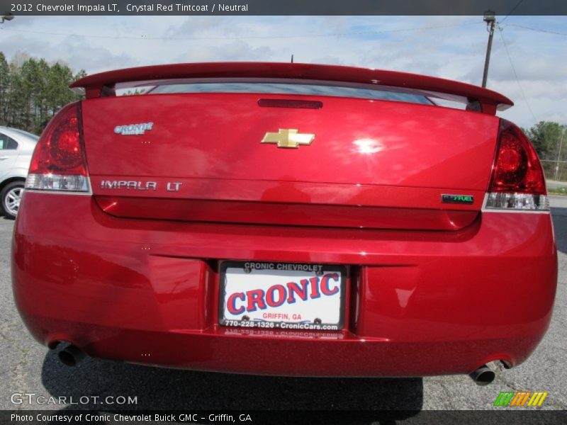 Crystal Red Tintcoat / Neutral 2012 Chevrolet Impala LT