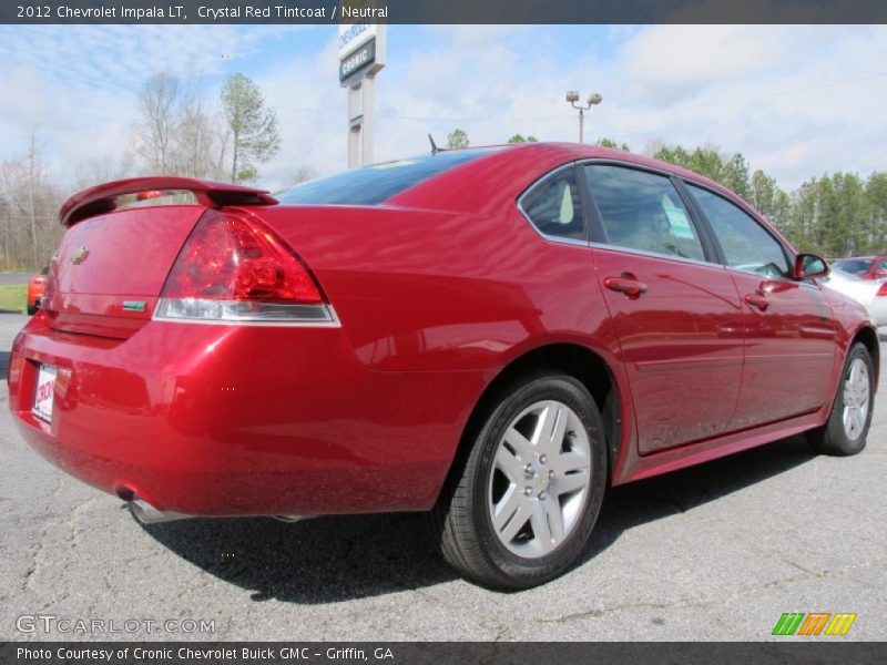 Crystal Red Tintcoat / Neutral 2012 Chevrolet Impala LT