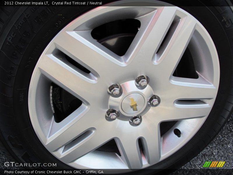 Crystal Red Tintcoat / Neutral 2012 Chevrolet Impala LT
