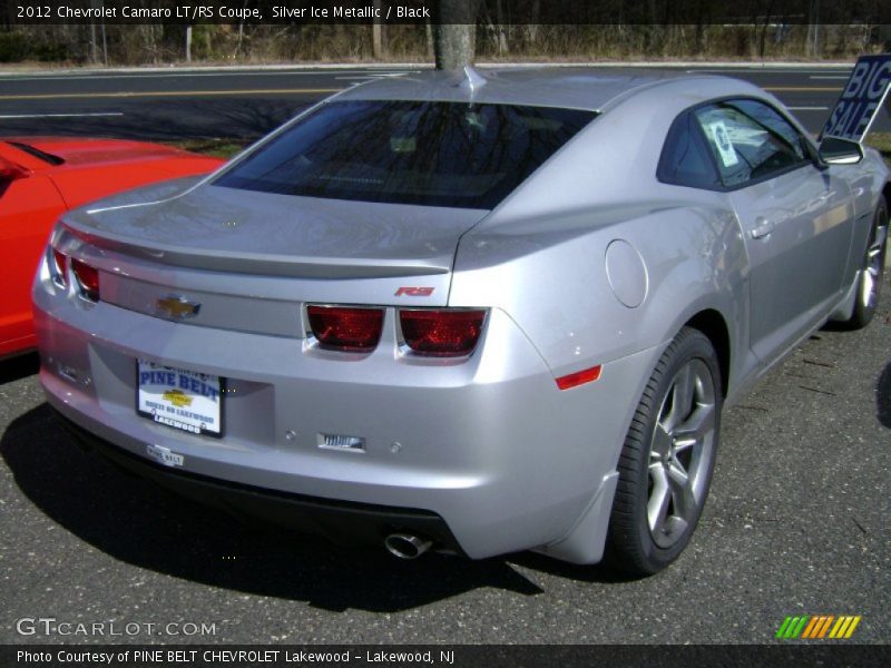 Silver Ice Metallic / Black 2012 Chevrolet Camaro LT/RS Coupe
