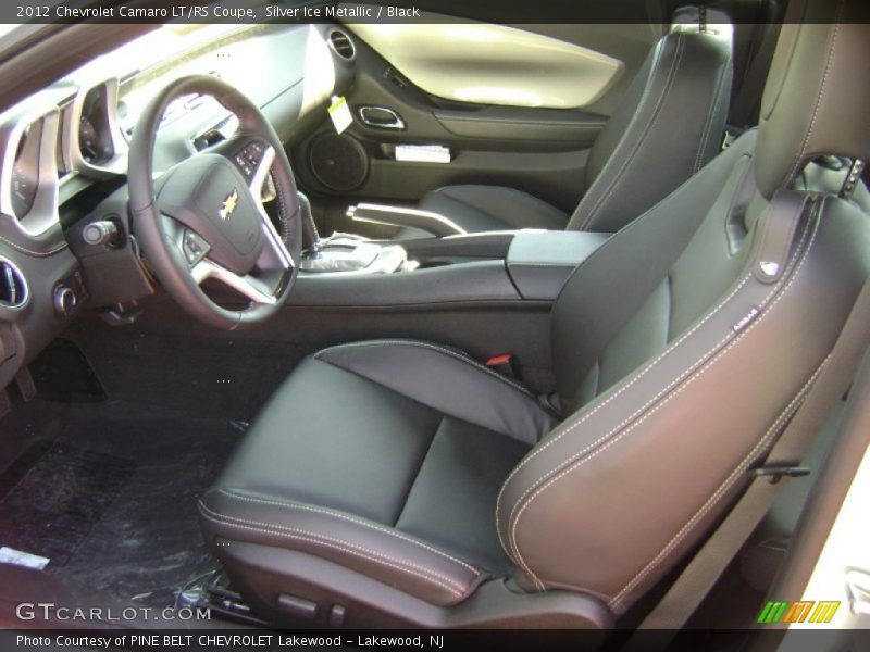 Silver Ice Metallic / Black 2012 Chevrolet Camaro LT/RS Coupe