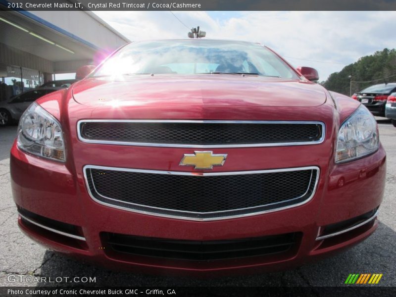 Crystal Red Tintcoat / Cocoa/Cashmere 2012 Chevrolet Malibu LT