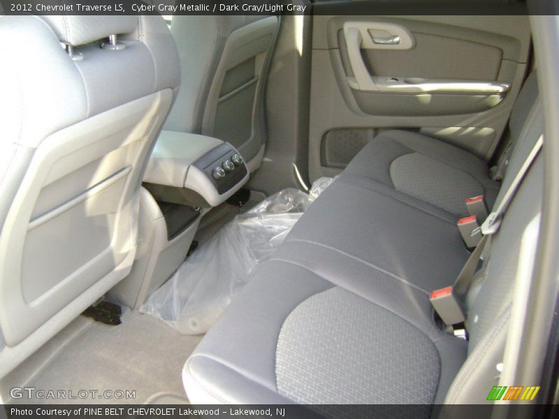 Cyber Gray Metallic / Dark Gray/Light Gray 2012 Chevrolet Traverse LS