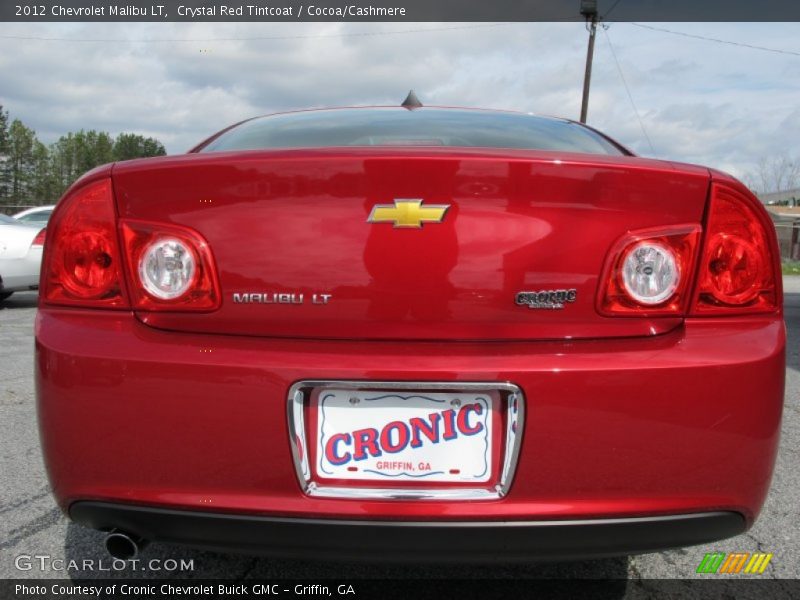 Crystal Red Tintcoat / Cocoa/Cashmere 2012 Chevrolet Malibu LT