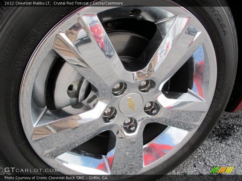 Crystal Red Tintcoat / Cocoa/Cashmere 2012 Chevrolet Malibu LT