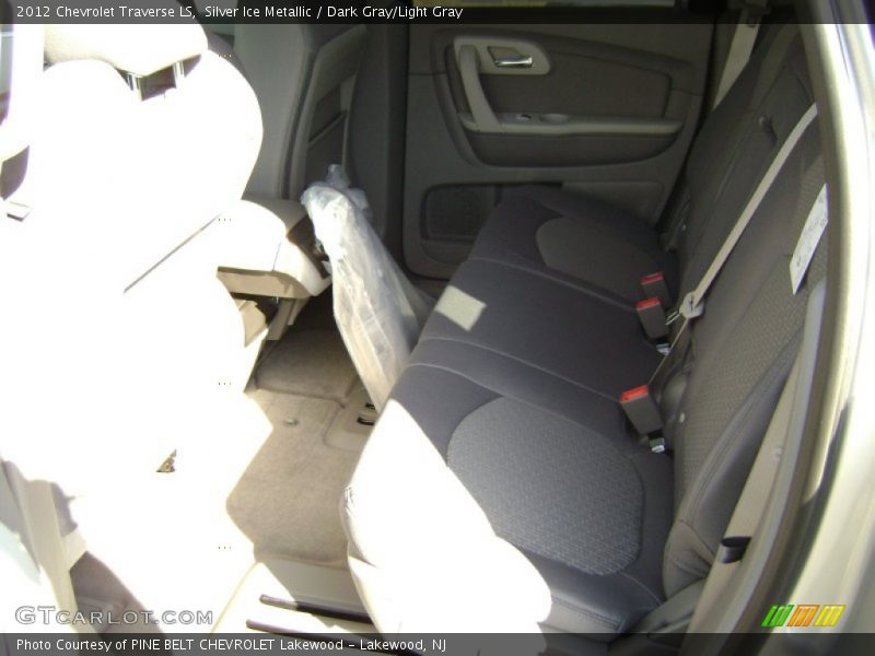 Silver Ice Metallic / Dark Gray/Light Gray 2012 Chevrolet Traverse LS
