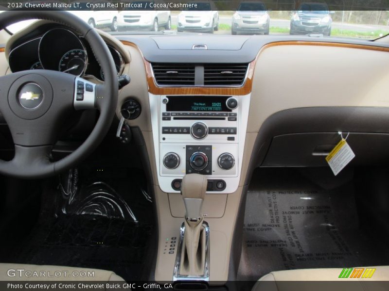 Crystal Red Tintcoat / Cocoa/Cashmere 2012 Chevrolet Malibu LT