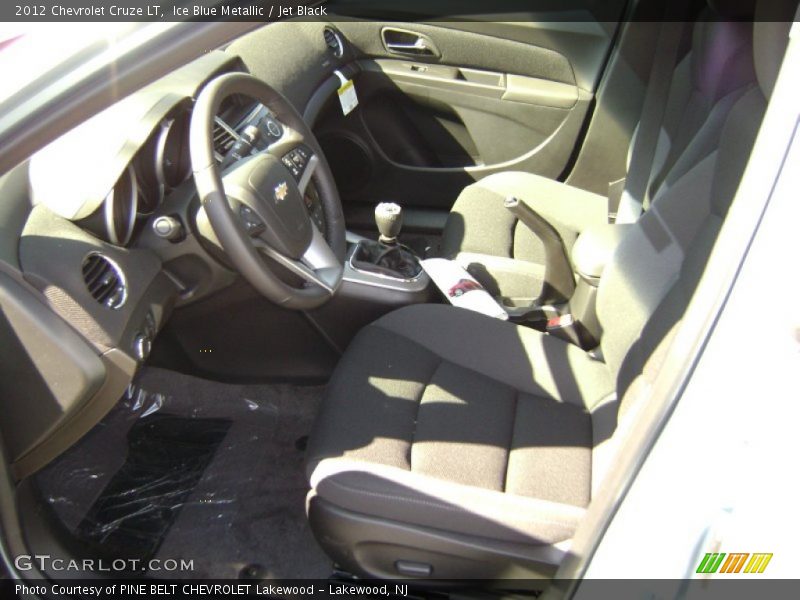 Ice Blue Metallic / Jet Black 2012 Chevrolet Cruze LT
