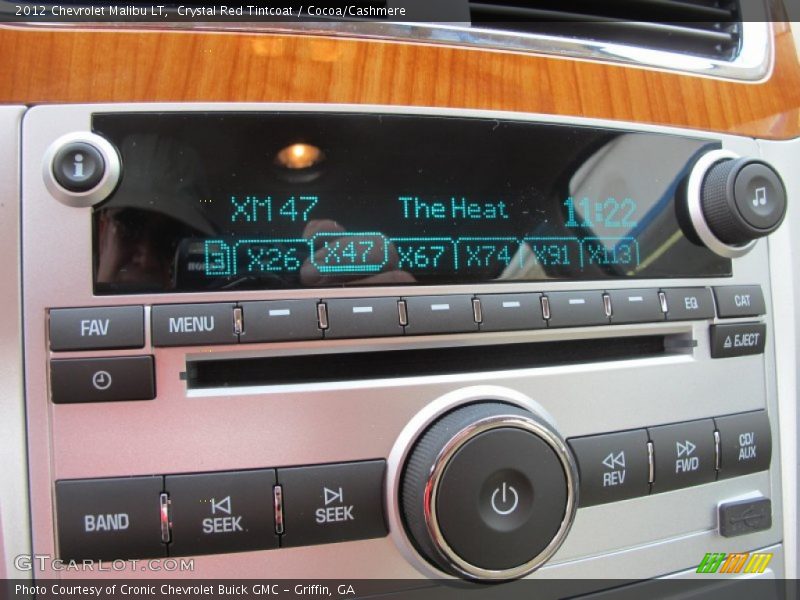 Crystal Red Tintcoat / Cocoa/Cashmere 2012 Chevrolet Malibu LT