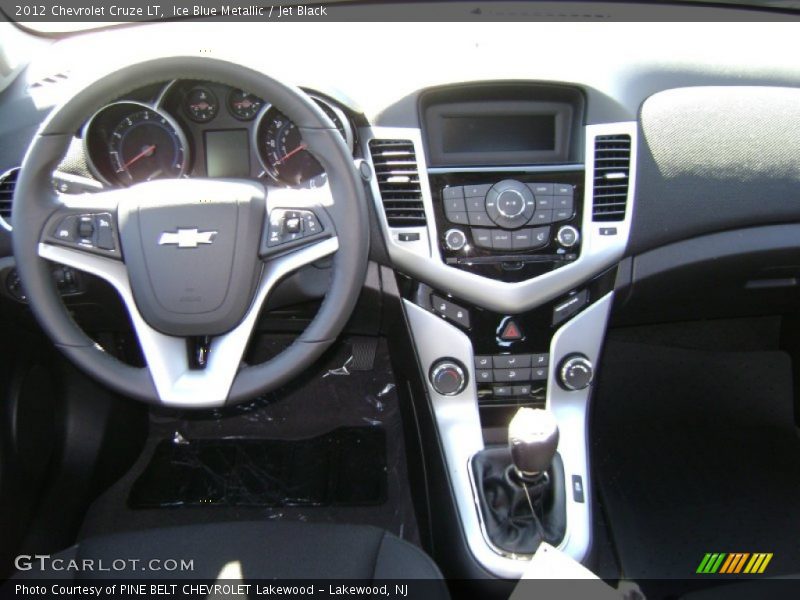 Ice Blue Metallic / Jet Black 2012 Chevrolet Cruze LT
