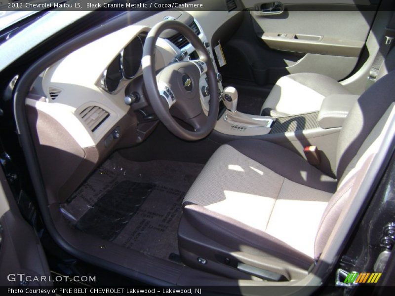 Black Granite Metallic / Cocoa/Cashmere 2012 Chevrolet Malibu LS