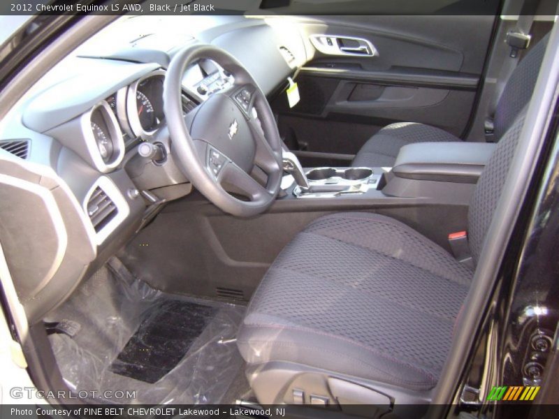 Black / Jet Black 2012 Chevrolet Equinox LS AWD