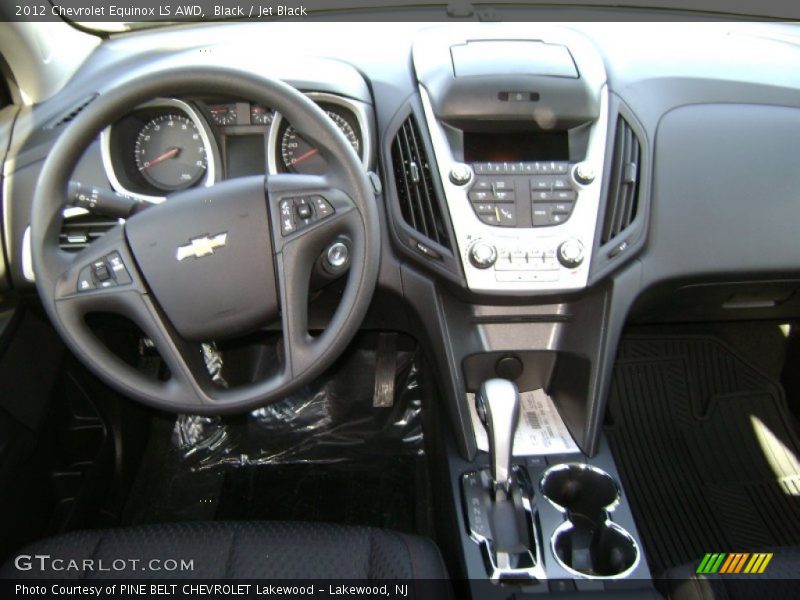 Black / Jet Black 2012 Chevrolet Equinox LS AWD