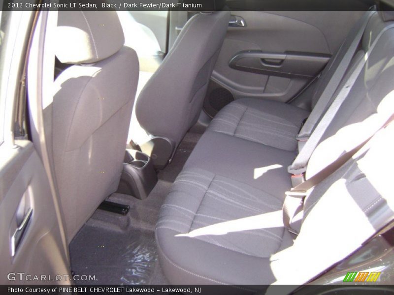 Black / Dark Pewter/Dark Titanium 2012 Chevrolet Sonic LT Sedan
