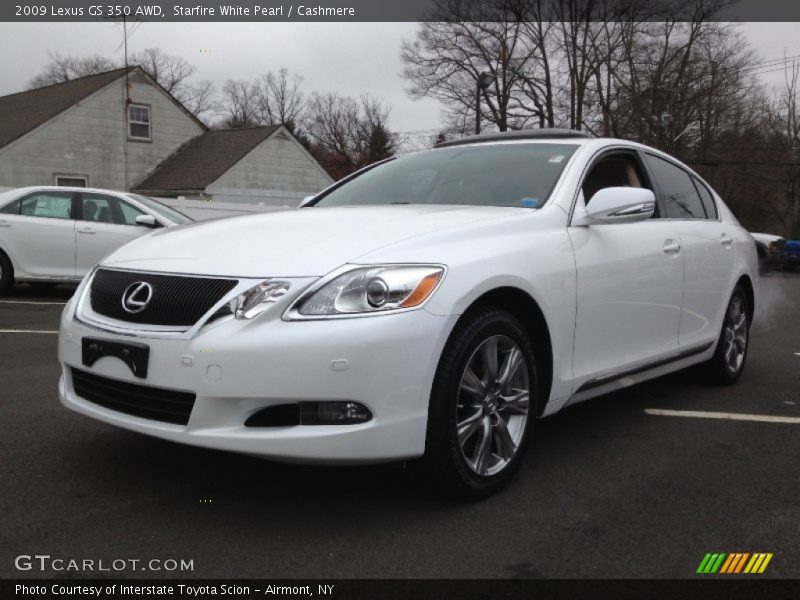 Starfire White Pearl / Cashmere 2009 Lexus GS 350 AWD