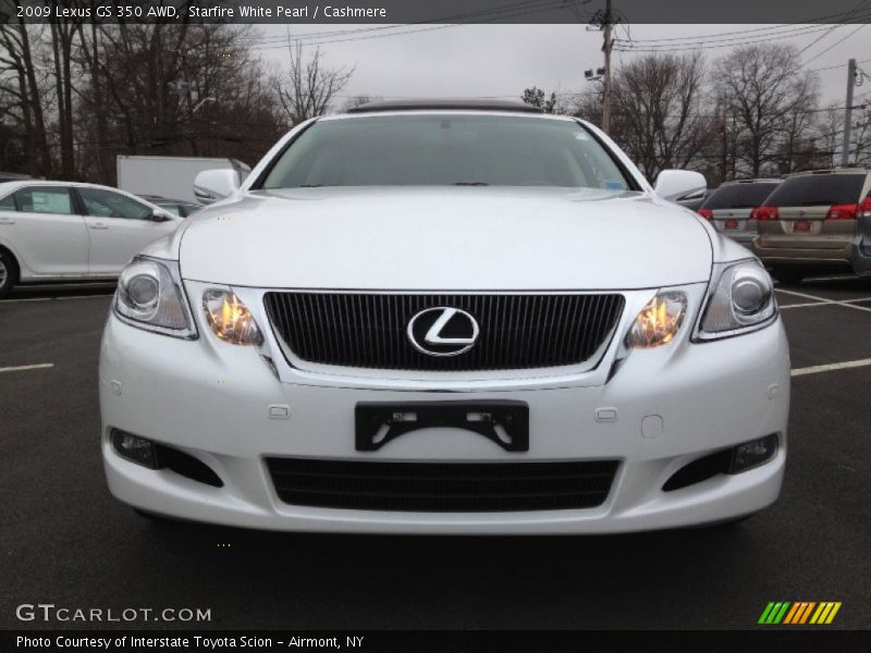 Starfire White Pearl / Cashmere 2009 Lexus GS 350 AWD