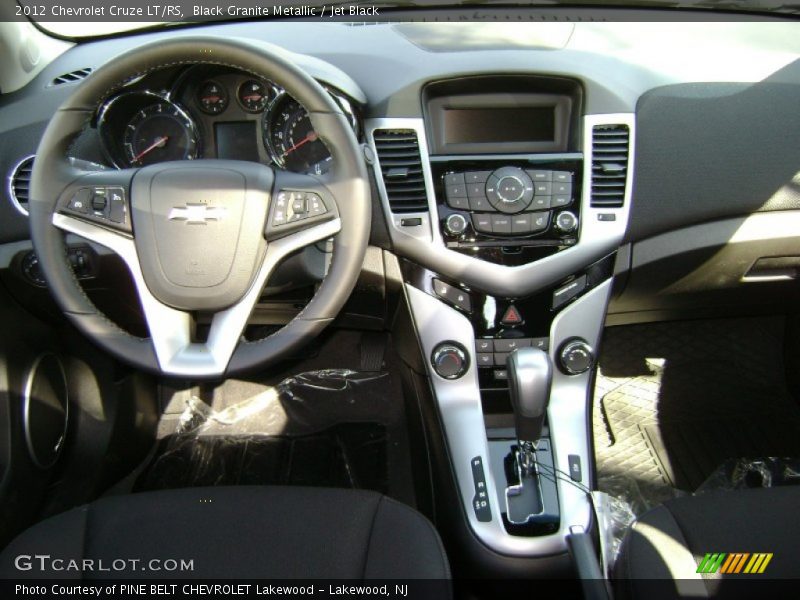 Black Granite Metallic / Jet Black 2012 Chevrolet Cruze LT/RS