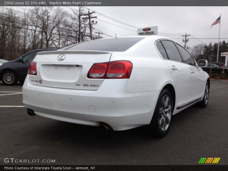 Starfire White Pearl / Cashmere 2009 Lexus GS 350 AWD