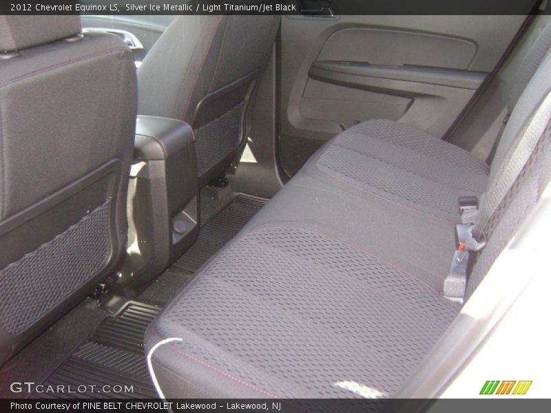 Silver Ice Metallic / Light Titanium/Jet Black 2012 Chevrolet Equinox LS