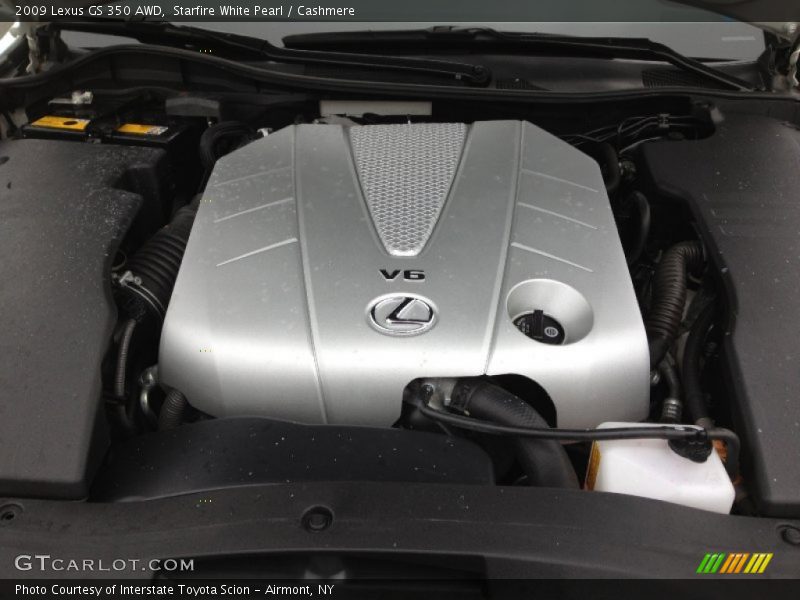 Starfire White Pearl / Cashmere 2009 Lexus GS 350 AWD
