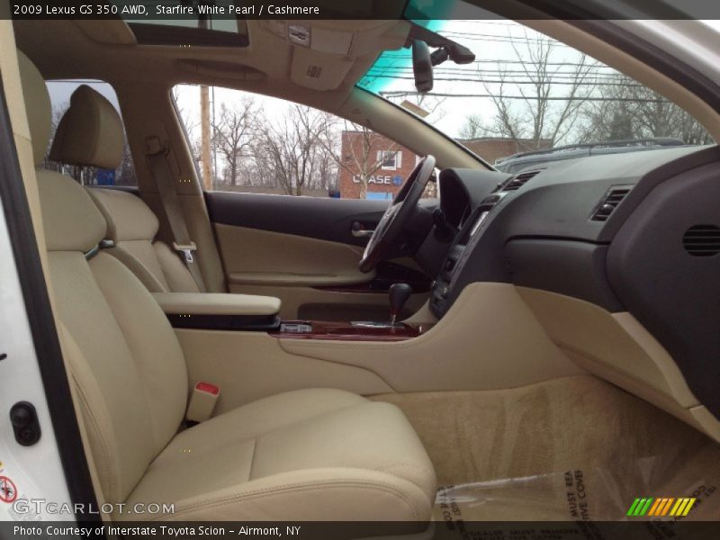 Starfire White Pearl / Cashmere 2009 Lexus GS 350 AWD