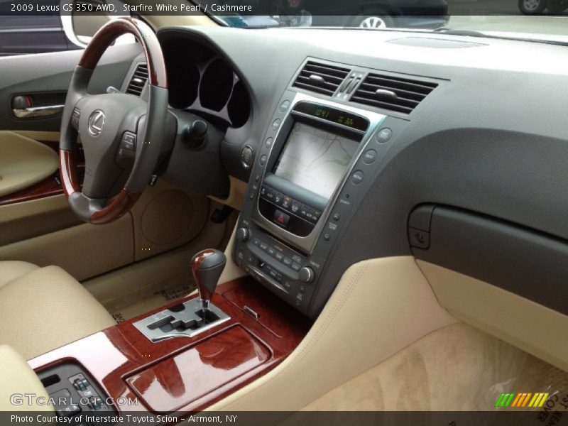 Starfire White Pearl / Cashmere 2009 Lexus GS 350 AWD