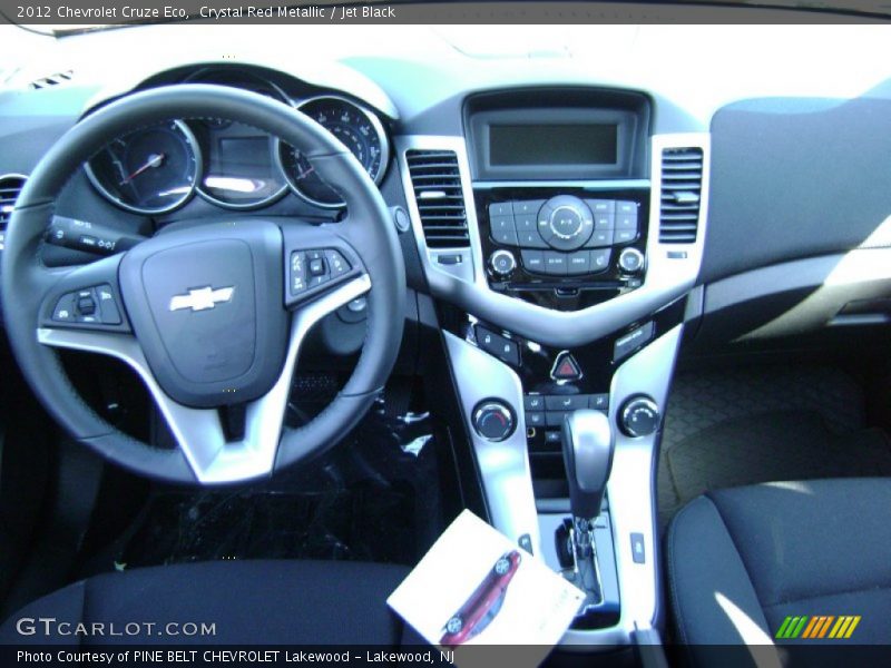 Crystal Red Metallic / Jet Black 2012 Chevrolet Cruze Eco