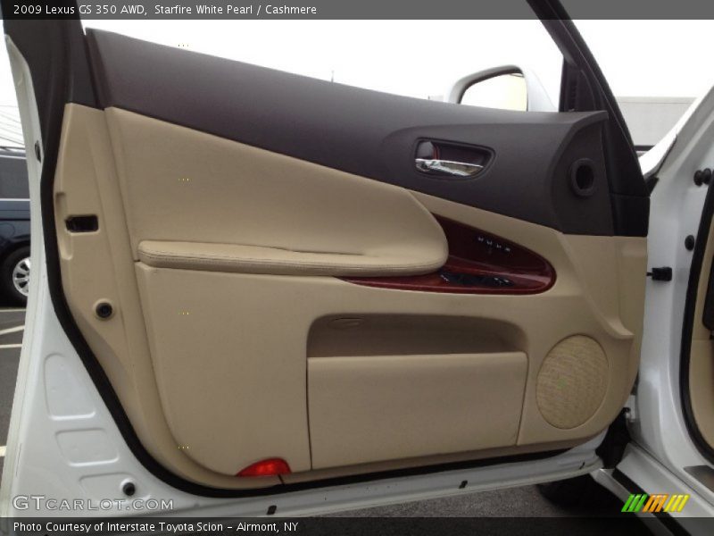 Starfire White Pearl / Cashmere 2009 Lexus GS 350 AWD