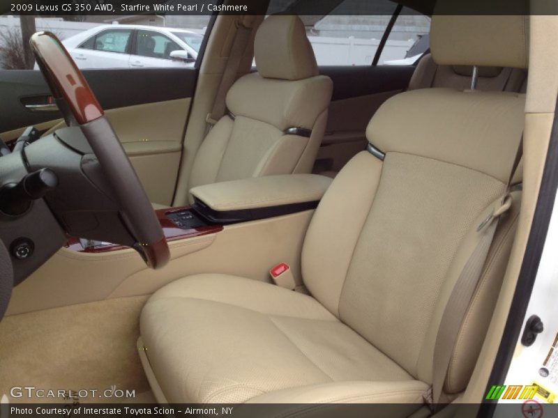 Starfire White Pearl / Cashmere 2009 Lexus GS 350 AWD