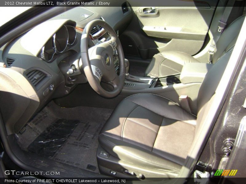 Black Granite Metallic / Ebony 2012 Chevrolet Malibu LTZ