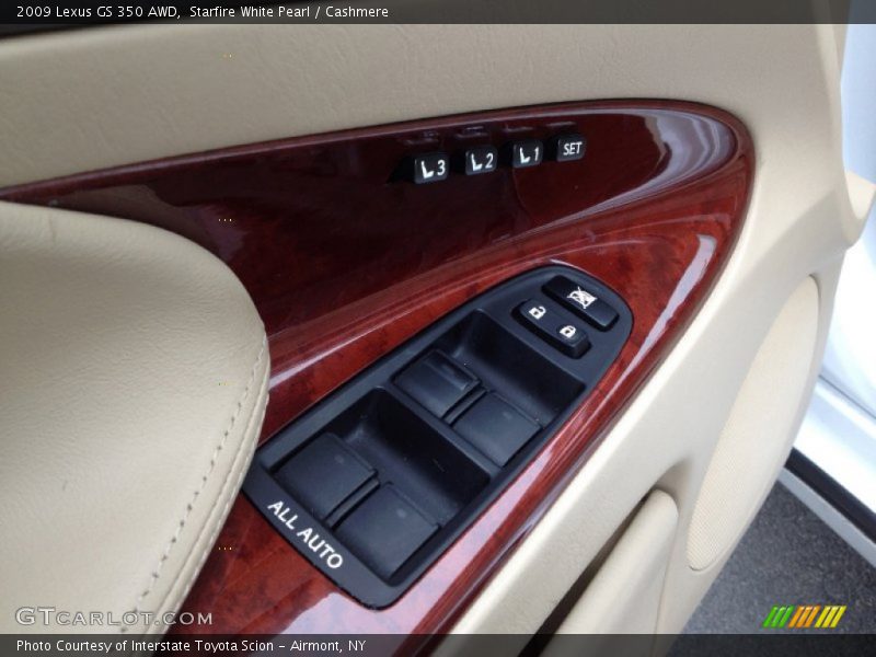 Starfire White Pearl / Cashmere 2009 Lexus GS 350 AWD