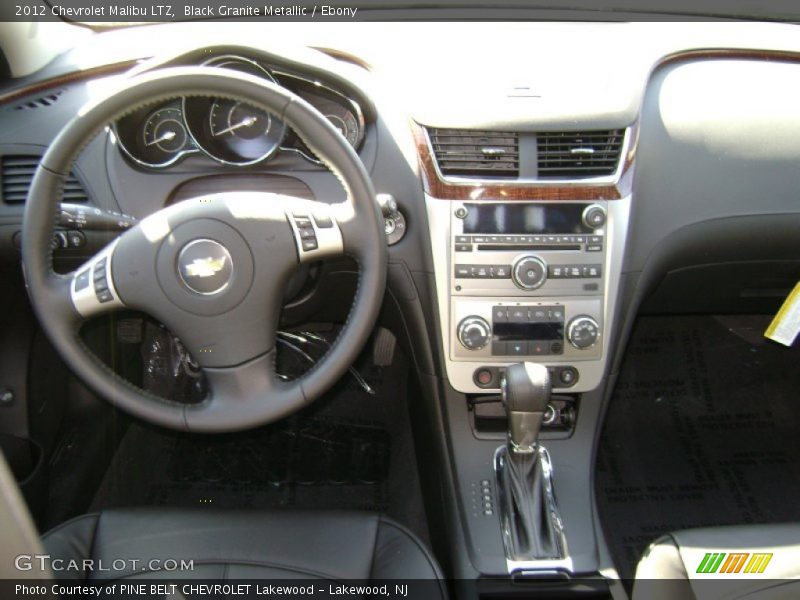 Black Granite Metallic / Ebony 2012 Chevrolet Malibu LTZ