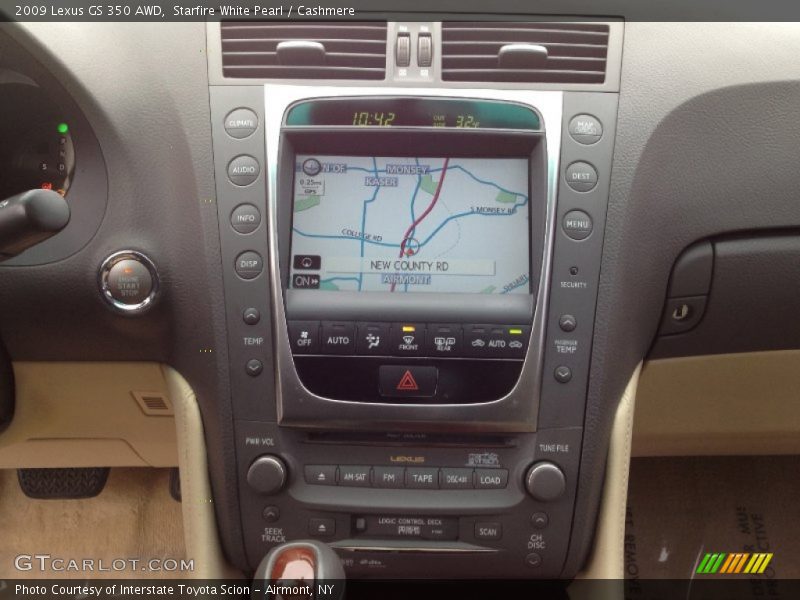 Starfire White Pearl / Cashmere 2009 Lexus GS 350 AWD