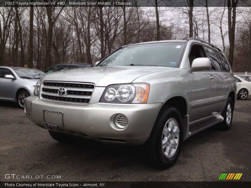 Millenium Silver Metallic / Charcoal 2003 Toyota Highlander V6 4WD