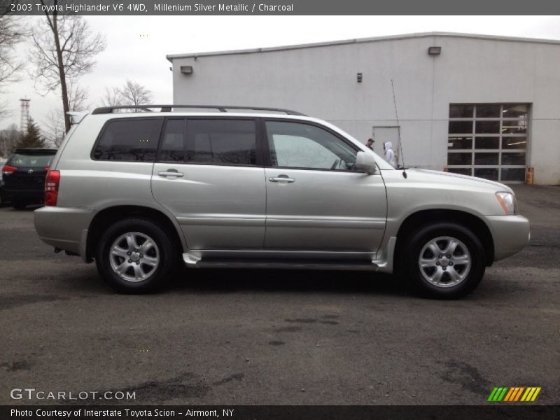 Millenium Silver Metallic / Charcoal 2003 Toyota Highlander V6 4WD