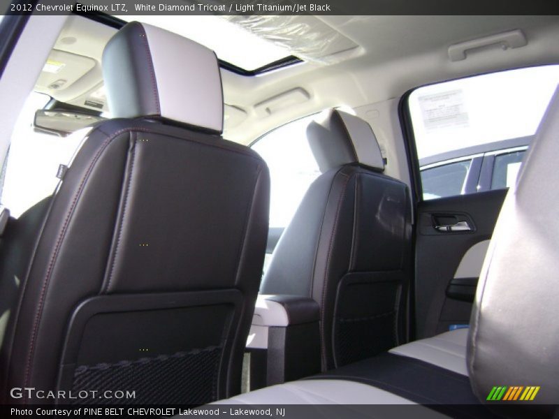 White Diamond Tricoat / Light Titanium/Jet Black 2012 Chevrolet Equinox LTZ