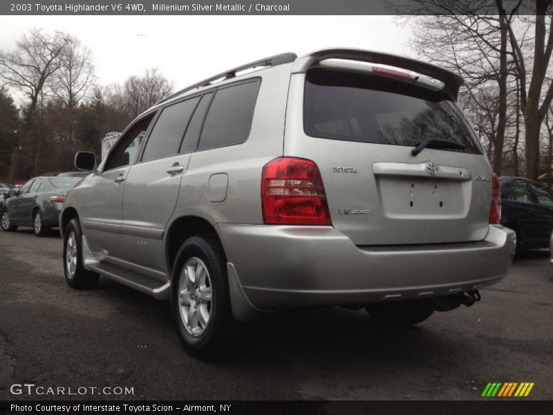 Millenium Silver Metallic / Charcoal 2003 Toyota Highlander V6 4WD
