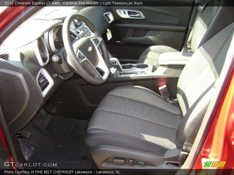 Cardinal Red Metallic / Light Titanium/Jet Black 2012 Chevrolet Equinox LT AWD