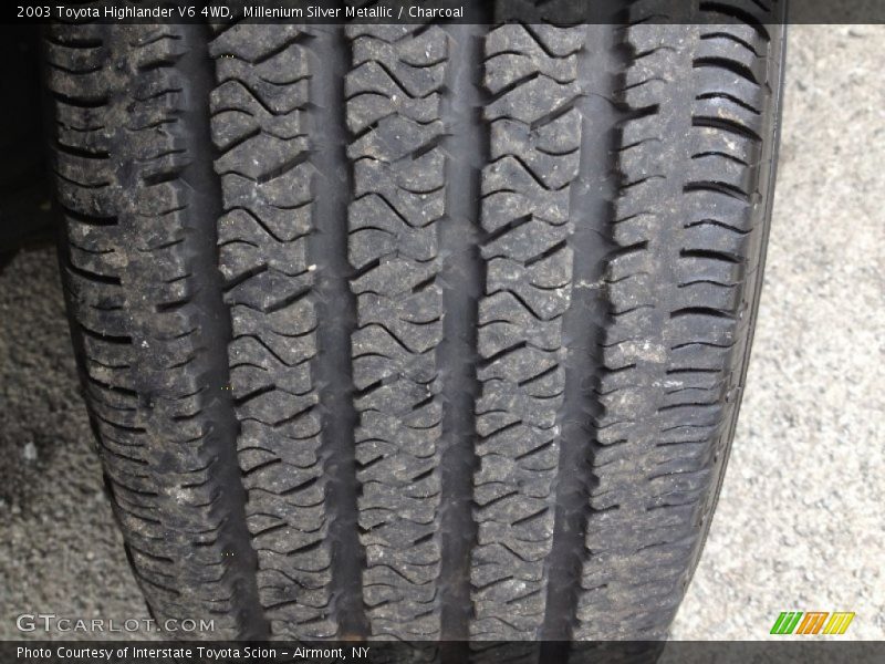 Millenium Silver Metallic / Charcoal 2003 Toyota Highlander V6 4WD