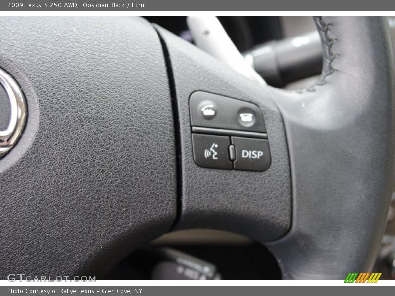 Obsidian Black / Ecru 2009 Lexus IS 250 AWD
