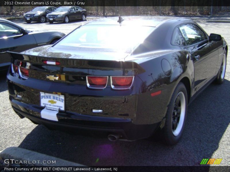 Black / Gray 2012 Chevrolet Camaro LS Coupe
