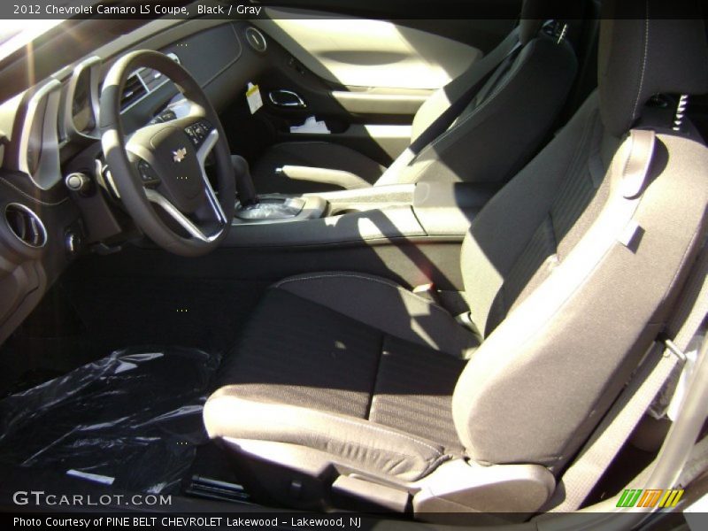 Black / Gray 2012 Chevrolet Camaro LS Coupe
