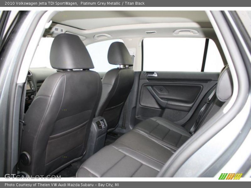 Platinum Grey Metallic / Titan Black 2010 Volkswagen Jetta TDI SportWagen