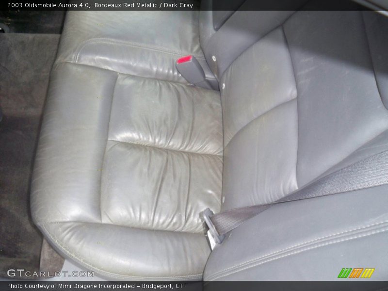 Bordeaux Red Metallic / Dark Gray 2003 Oldsmobile Aurora 4.0