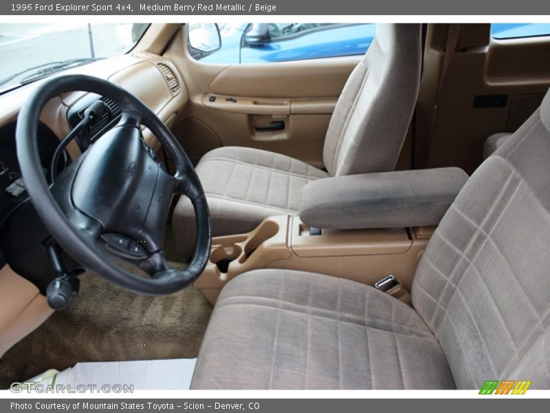  1996 Explorer Sport 4x4 Beige Interior