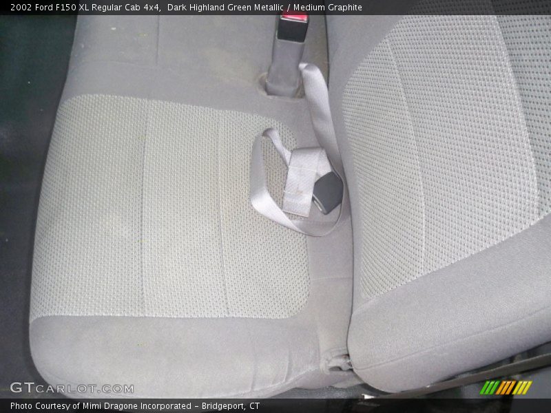 Dark Highland Green Metallic / Medium Graphite 2002 Ford F150 XL Regular Cab 4x4