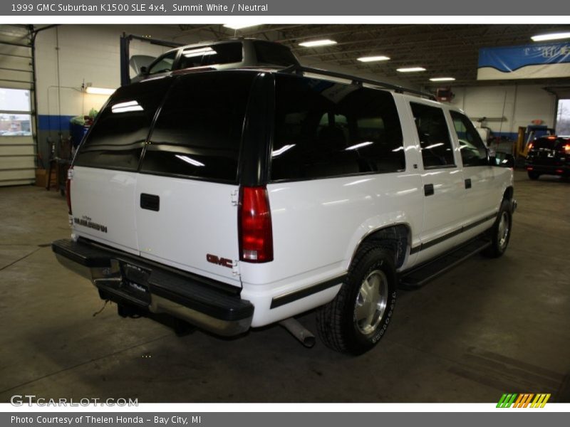 Summit White / Neutral 1999 GMC Suburban K1500 SLE 4x4